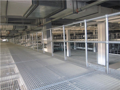 平臺走道鋼格板案例